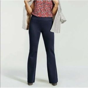 Cabi #5312 Navy Blue Trousers 9 to 5 Classic Pants Side Zipper Size 6